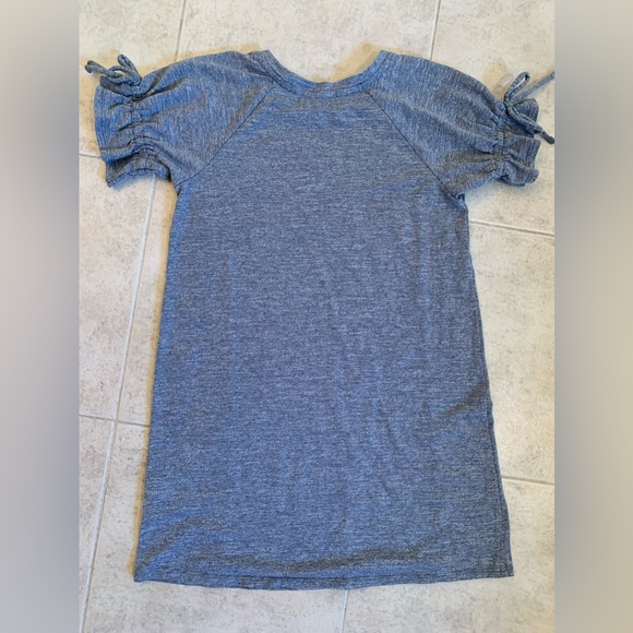 Copper Key Girl’s size M shift dress heathered blue color - Picture 2 of 8